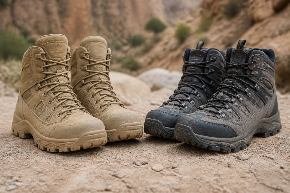 Tactical Boots vs Hiking Boots for Rough Terrain